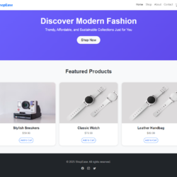 FxCode-eCommerceWebsite